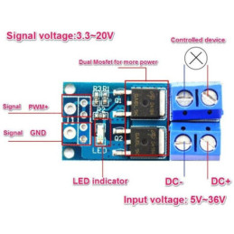 Modul Výkonový spínač MOSFET