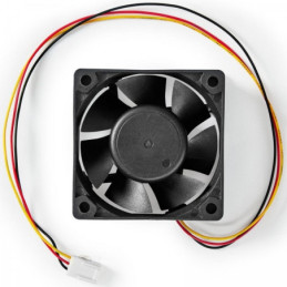 Vent.DCFAN6025BK  12VDC