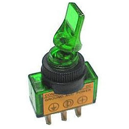 Vypínač páč.12V/20A prosv.