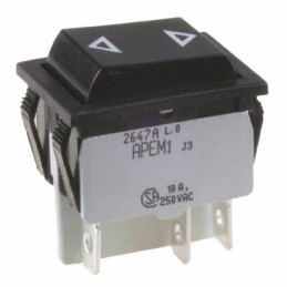 Tlač.kol.(ON)-OFF-(ON) APEM...