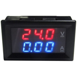 Panel.voltmetr a ampérmetr...