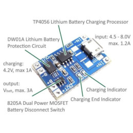 Modul nab.Li-Ion 1A TP4056